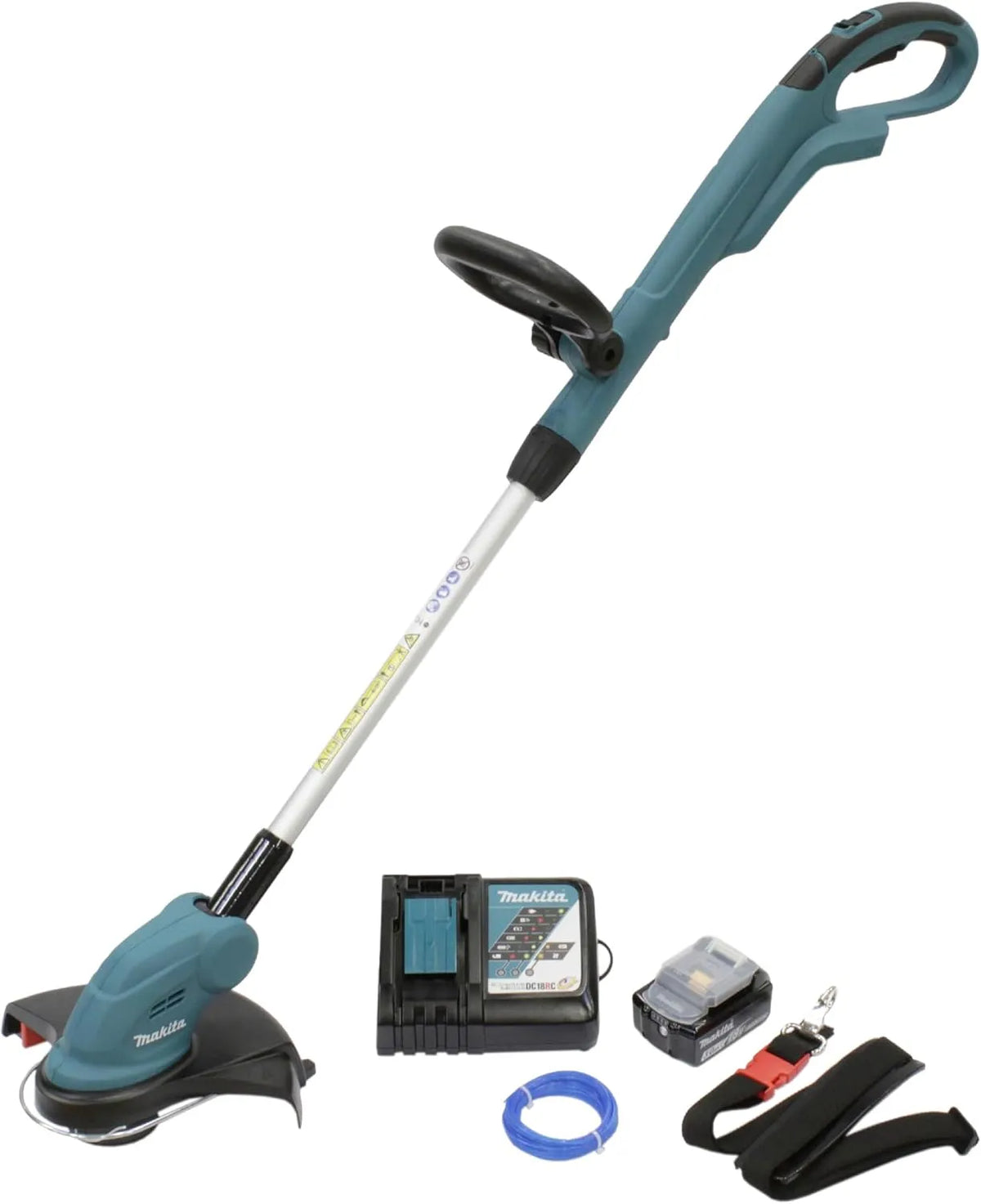 Makita Rasentrimmer DUR181RF, Akku 18V, 3,0 Ah, 1 Akku + Ladegerät