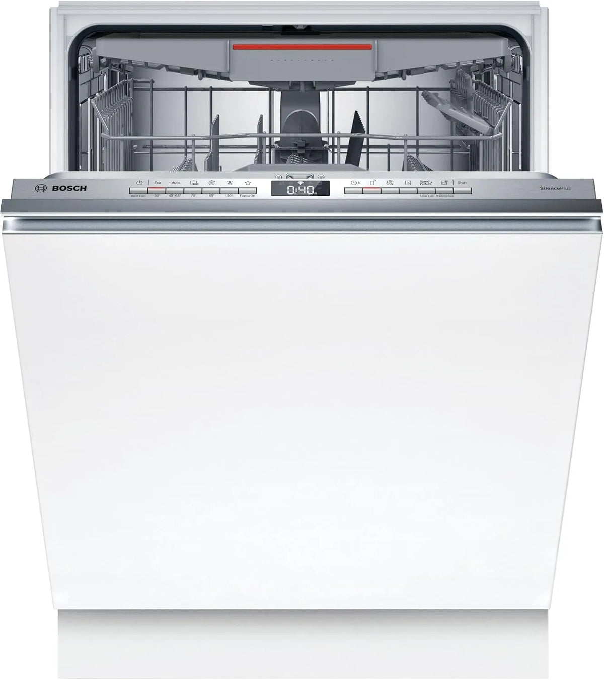 Bosch Geschirrspüler SMV4ECX24E, Breite 60cm, ckschublade, bessere Trocknungsleistung mit EfficientDry, AquaStop, Serie 4, Smarter Vollintegriert