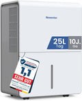 Luftentfeuchter 215m³/80m Newentor, elektrisch 25L, Dehumidifiers for home für 215m³, 80m², 10 J. Gar., Modell 215m³, Filter, mit Timer