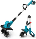 Makita Motorhacke, Leistung 550W bürstenlose mit 15cm Frästiefe und 20cm Fräsbreite, Ackerfräse für Garten, ohne Akku, Hof