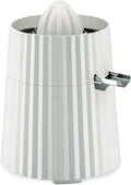 Modell W MDL07 Alessi Plissé, Europäischer Stecker 80 W, Design Elektrische Zitruspresse, aus Thermoplastischem Harz, Weiß