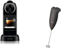 Nespresso De'Longhi Bomann Modell EN167.B, Citiz Kaffeekapselmaschine, mit Hochdruckpumpe & Milchaufschäumer