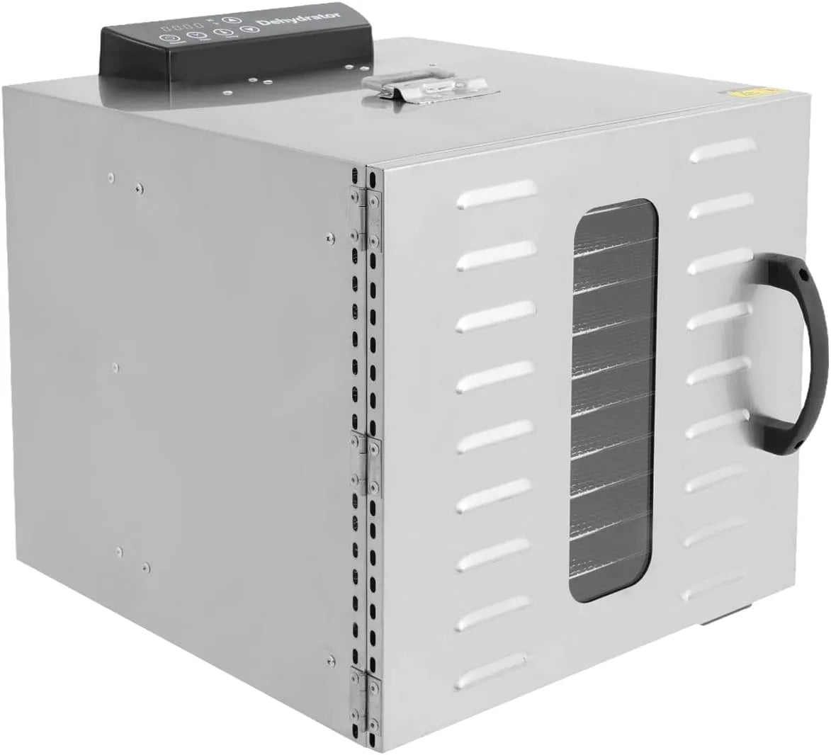 24HTimer, mit Temperaturregler 35-90°C & Food Dehydrator für Fleisch, Obst, Gemüse