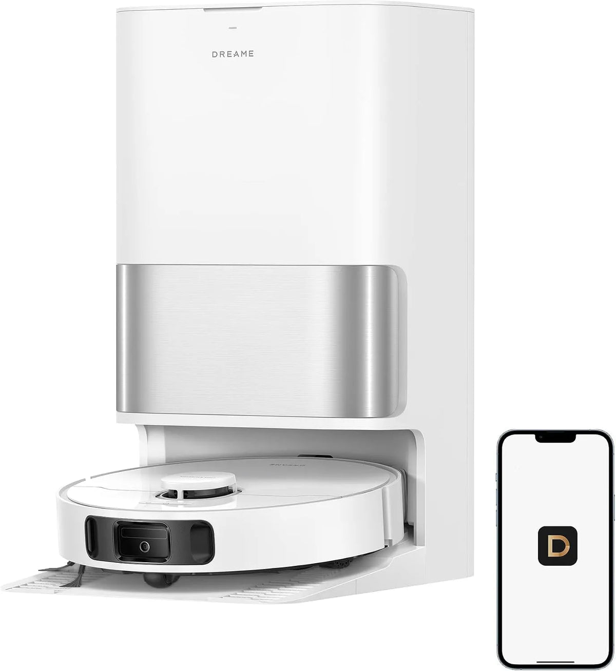 Dreame Saugroboter L40, 24.000 Pa Saugkraft, 10,5 mm Moppanhebung, Ultra A mit Wischfunktion, dualem System gegen aufgewickelte Haare