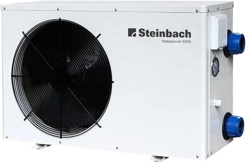 Modell R32 Waterpower, Heizleistung 8500 DA50 049207 Steinbach Wärmepumpe, Kühlleistung 6,0 kW, Anschluss 230 V, Leistung 1,45 kW, Schallleistung dB