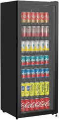 Kühlschrank GSC4240B, 6 verstellbaren Einlegeböden, Fassungsvermögen 237 L, Leistung 110 W, LED-Innenbeleuchtung, in Schwarz